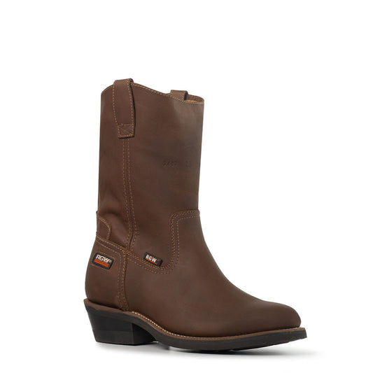 Bota de Trabajo Truck | Crazy Tan | Horma Oval | Piel 100% Res