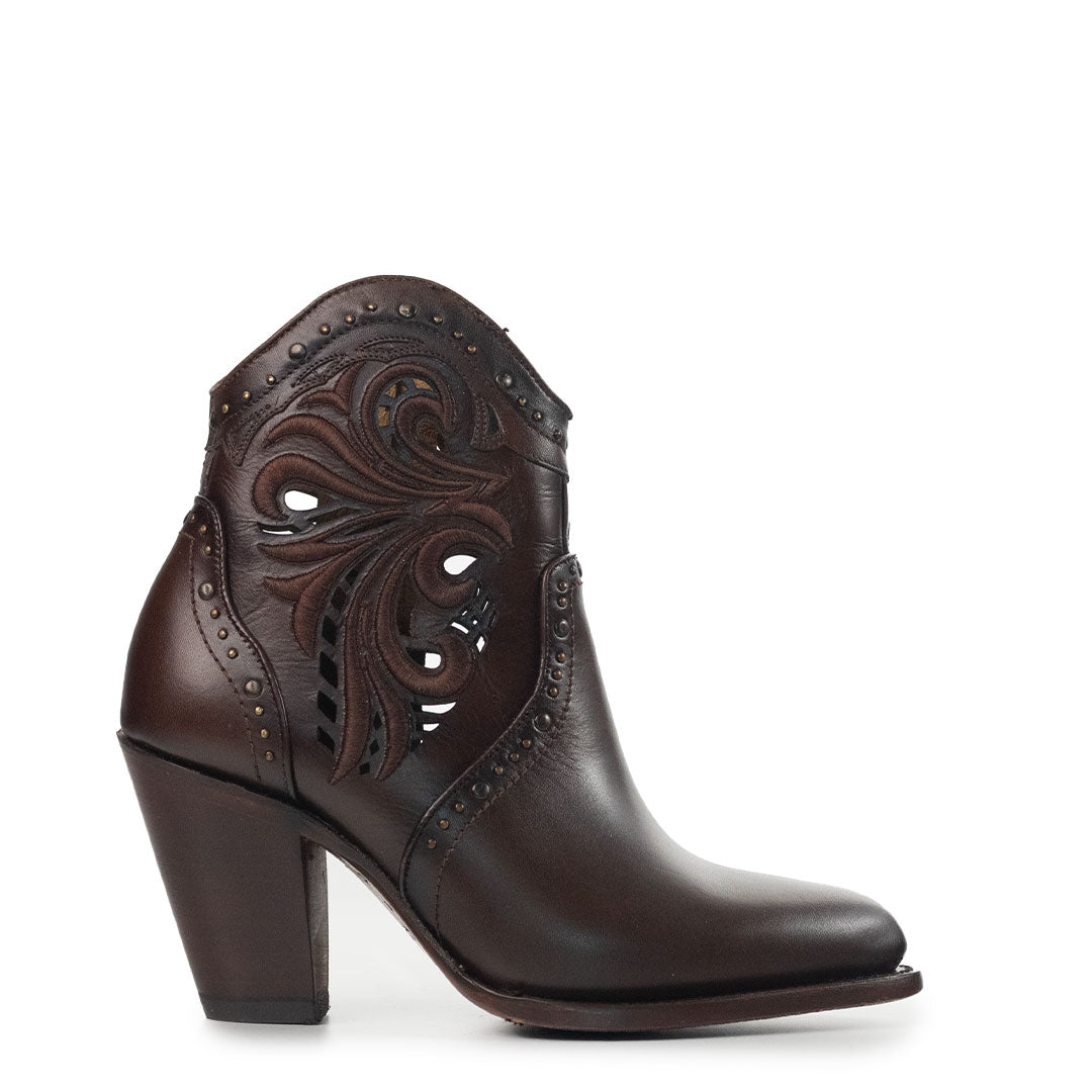 Botín Regina | Rio Grande | Café | Piel 100% Res