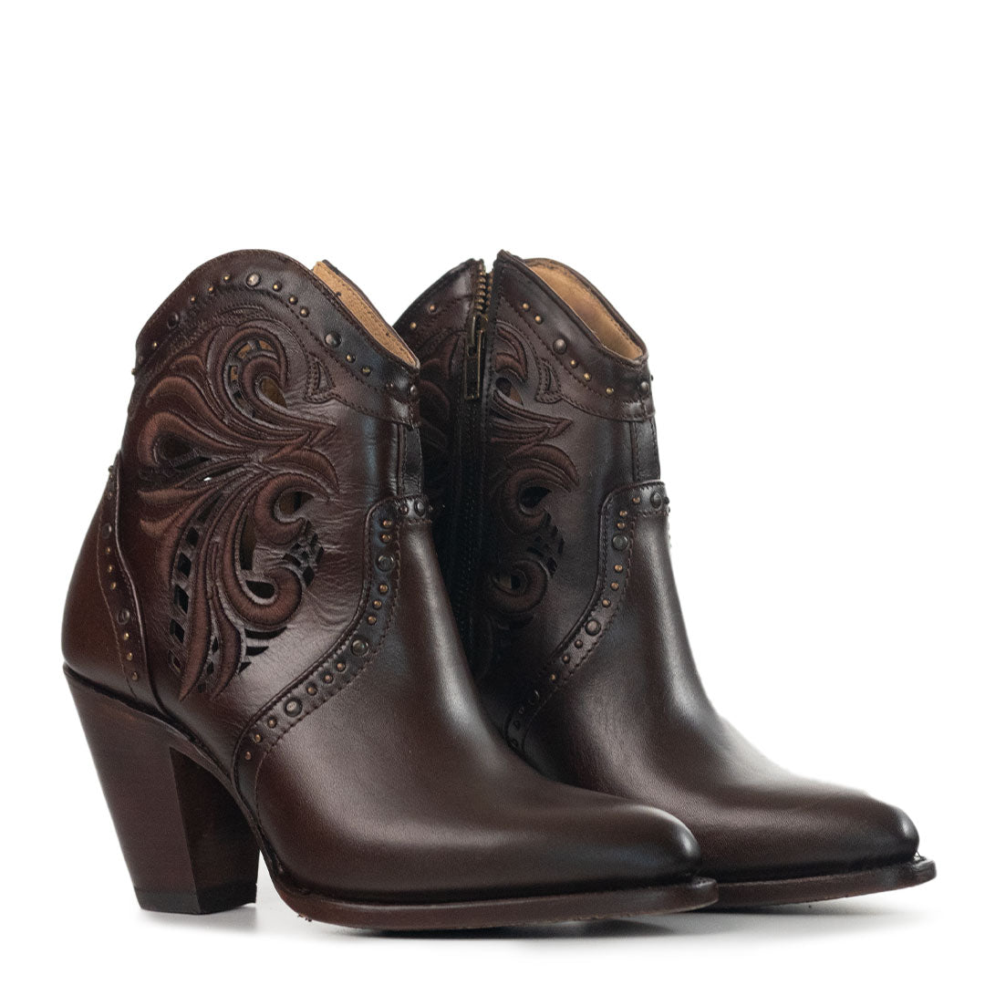 Botín Regina | Rio Grande | Café | Piel 100% Res