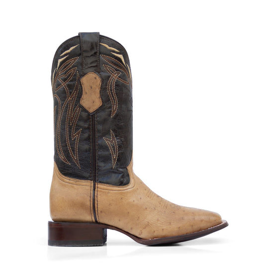 BOTAS RODEO | PANZA DE AVESTRUZ HUESO