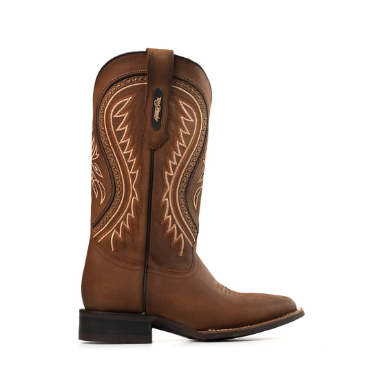 Samanta | Rio Grande | Miel | Horma Bulldog | Piel 100% Res