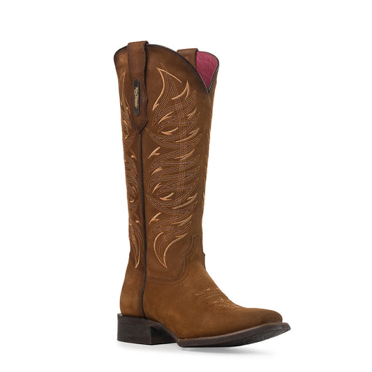 Paula Rio Grande | Oro | Horma Rodeo | Nobuck