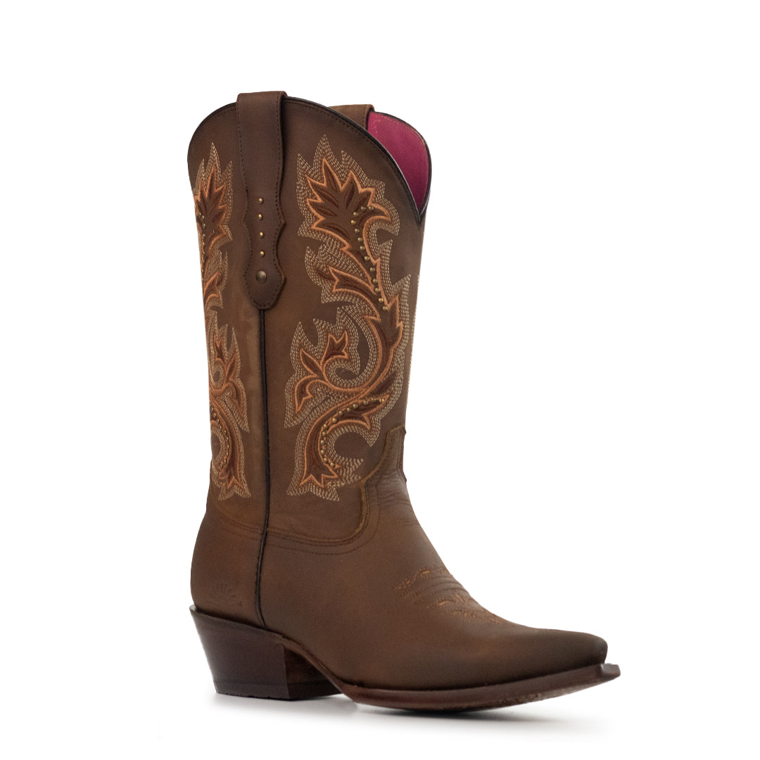 Eloisa Rio Grande | Crazy Tan | Horma Rodeo | Piel 100% Res