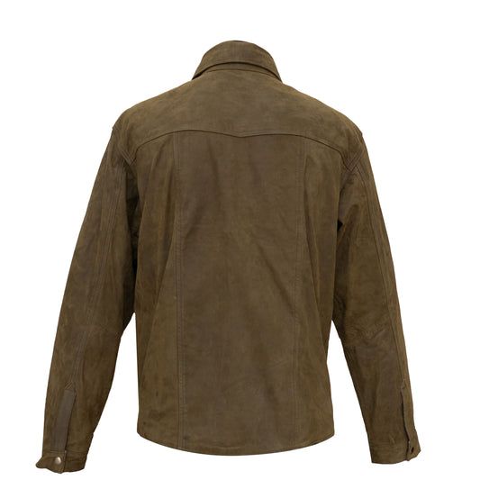 Sobrecamisa 701 Verde Olivo | El Potrillo Western | Piel 100% de Ternera