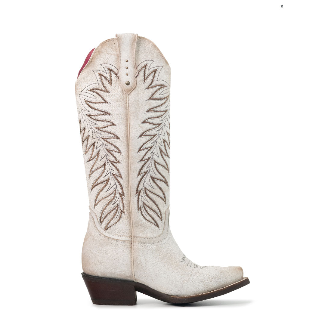Lorena | Rio Grande | Blanco | Horma Rodeo | Piel 100% Res