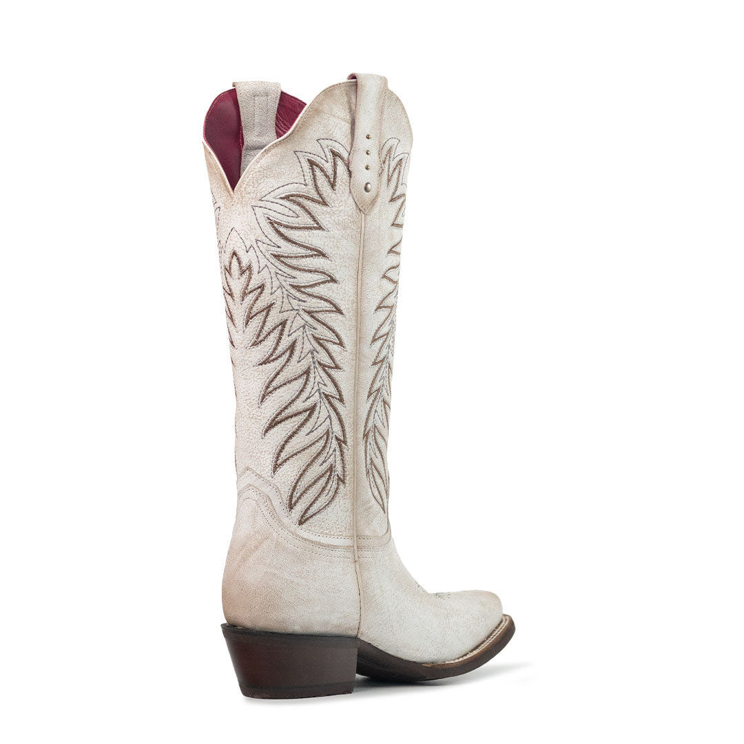 Lorena | Rio Grande | Blanco | Horma Rodeo | Piel 100% Res