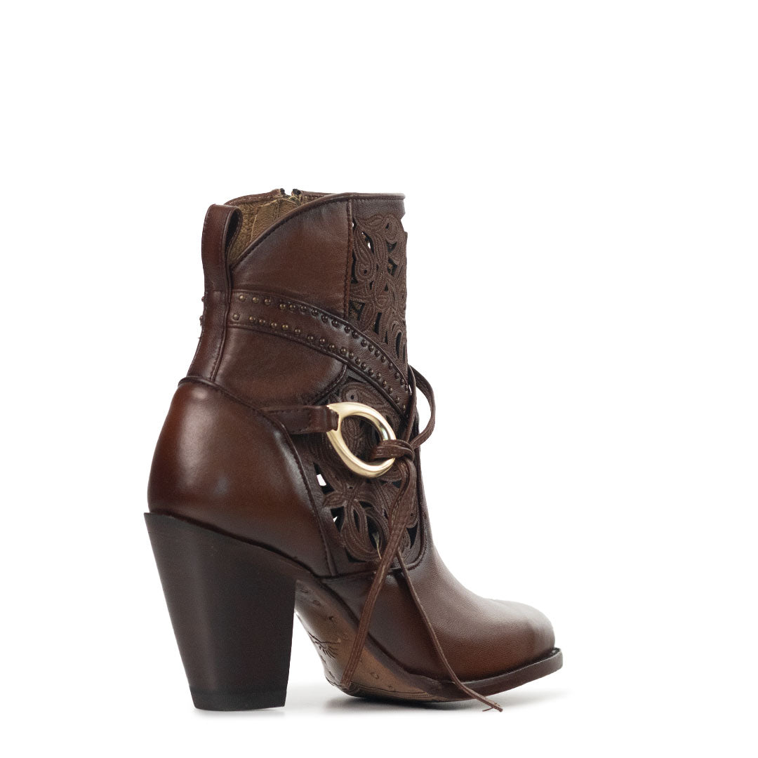 Botín Gía | Rio Grande | Café | Piel 100% Res