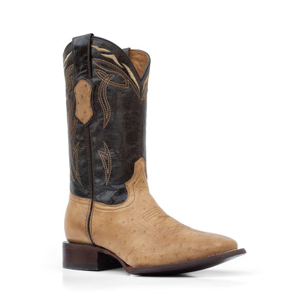 BOTAS RODEO | PANZA DE AVESTRUZ HUESO
