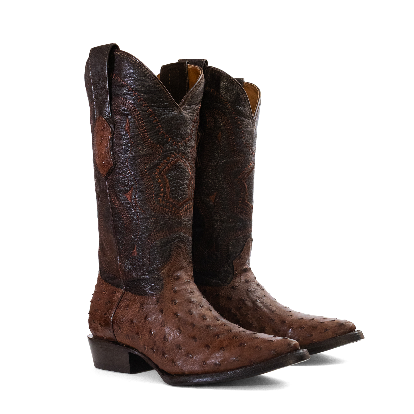 BOTAS DE AVESTRUZ | ESTILO SINALOA CAFÉ