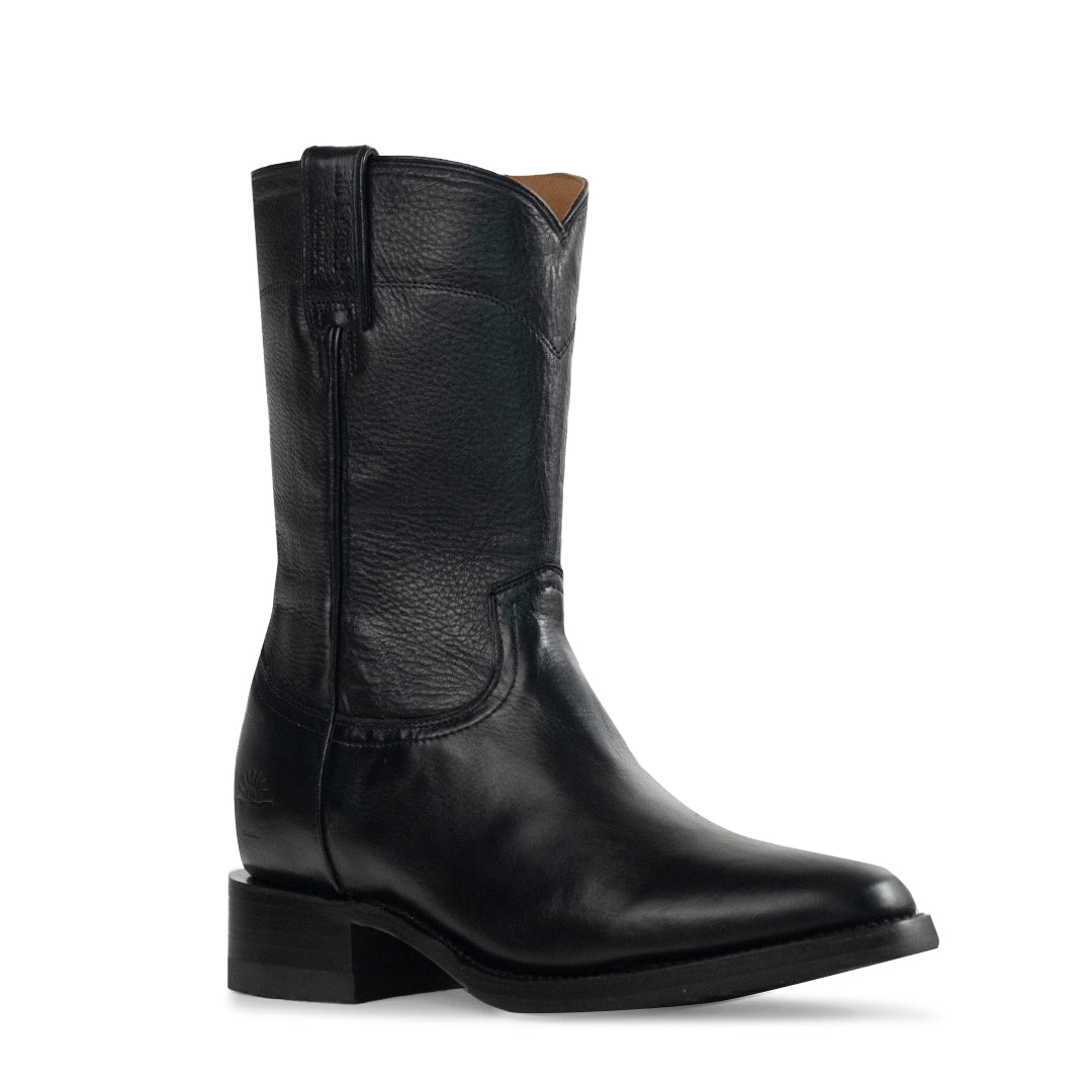 Wichita Rio Grande | Negra | Horma Rooper | Piel 100% Venado