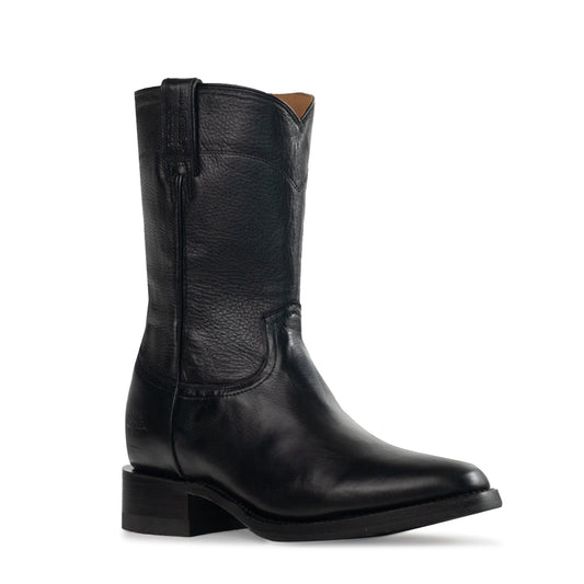 Wichita Rio Grande | Negra | Horma Rooper | Piel 100% Venado