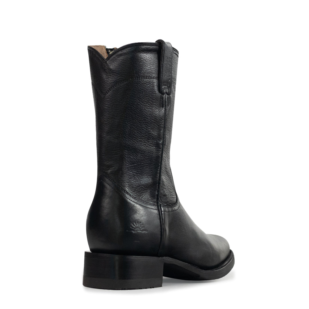 Wichita Rio Grande | Negra | Horma Rooper | Piel 100% Venado