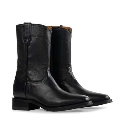 Wichita Rio Grande | Negra | Horma Rooper | Piel 100% Venado