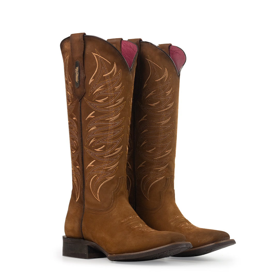 Paula Rio Grande | Oro | Horma Rodeo | Nobuck