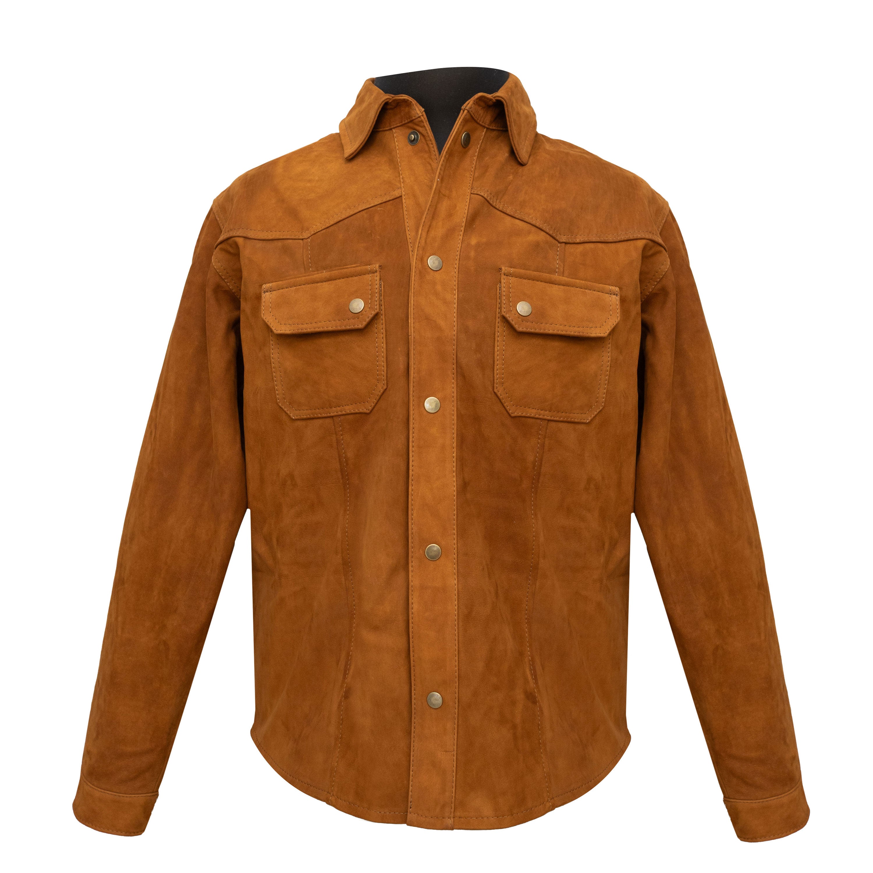 Sobrecamisa Nobuck | El Potrillo Western | Piel 100% de Ternera